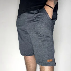 Kit 3 Bermuda Moletom Esporte Com Bolso E Elastico Muito Confortável